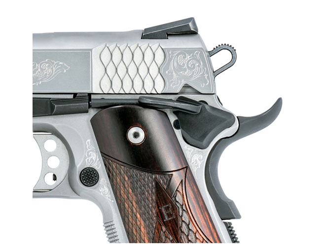 Smith & Wesson, SW1911, smith & wesson SW1911, engraved SW1911, smith & wesson engraved SW1911, SW1911 hammer