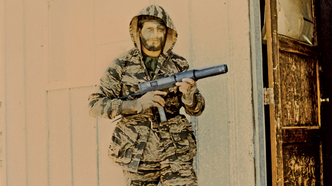 Chris Caracci training camo