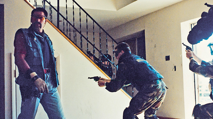 Chris Caracci training house