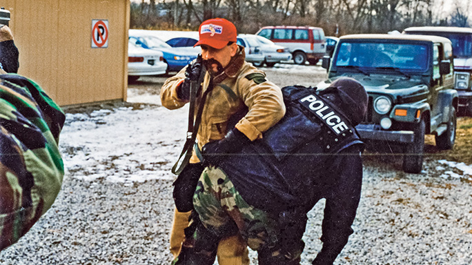 Chris Caracci training camo