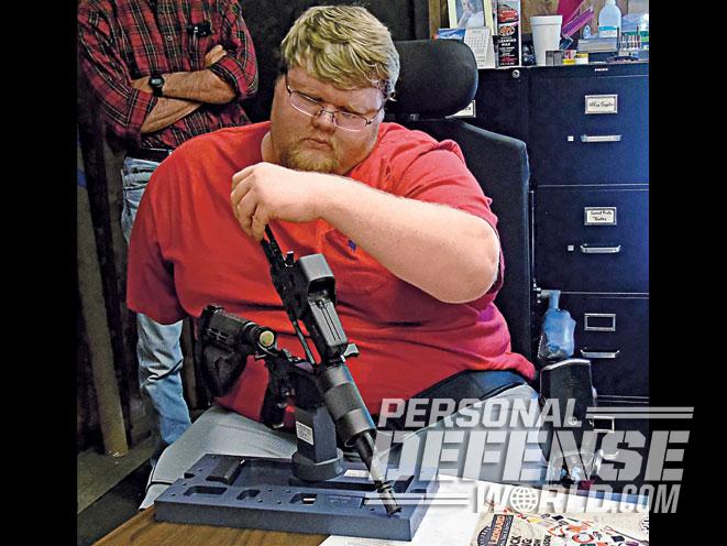 ar, ar pistol, ar guns, ar build, ar pistol build, how to build an ar pistol, ar gun build, present arms fixture ar pistol