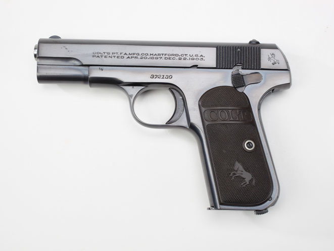 colt, colt pocket hammerless, pocket hammerless, pocket hammerless model 1903, pocket hammerless model 1908, pocket hammerless 1903, pocket hammerless 1908, colt general officer's pistol, colt general officer's pistols, colt douglas macarthur