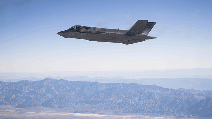 F-35A Lightning II Fires First Shots