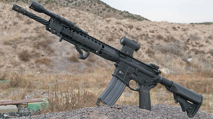 Exclusive Video LWRCI IC-DI Rifle left