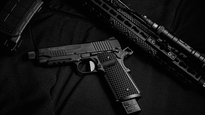 VZ KeyMod grips and gun