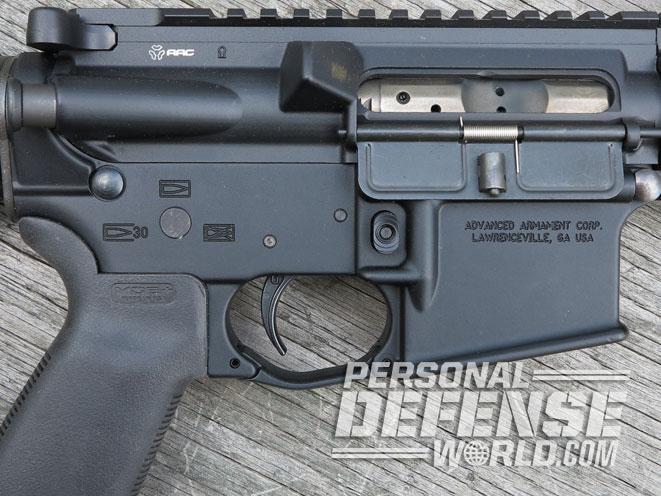 AAC MPW, ADVANCED ARMAMENT MULTI-PURPOSE WEAPON, ADVANCED ARMAMENT CORPORATION MULTI-PURPOSE WEAPON, AAC MULTI PURPOSE WEAPON, AAC MPW CONTROLS