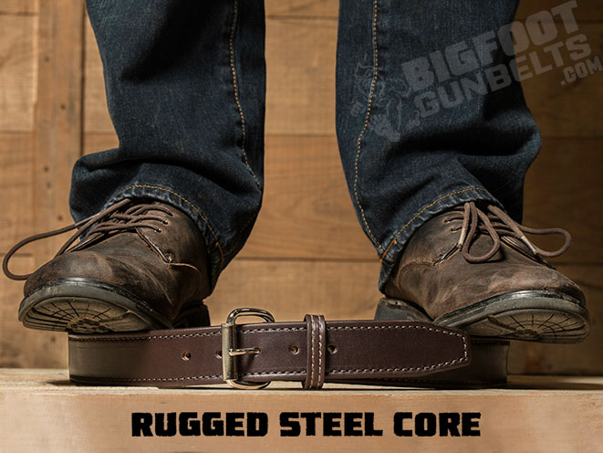 Bigfoot Gun Belts, gun belt, gun belts, bigfoot gun belt brown