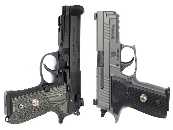 wilson combat, wilson combat beretta, wilson combat beretta 92g brigadier tactical, 92g brigadier tactical, sig sauer, sig sauer p229 legion, p229 legion