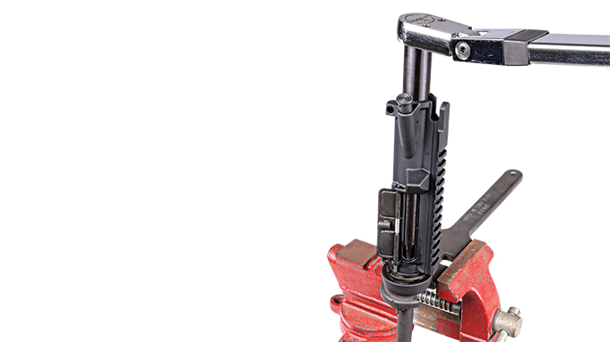 Brownells AR-15/M16 Barrel Extension Torque Tool Step 6