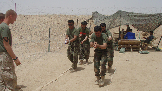 Second Platoon: Call Sign Hades training