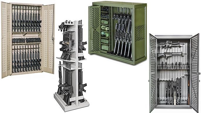 Rack It: 10 Tank-Tough Gun Lockers For Police
