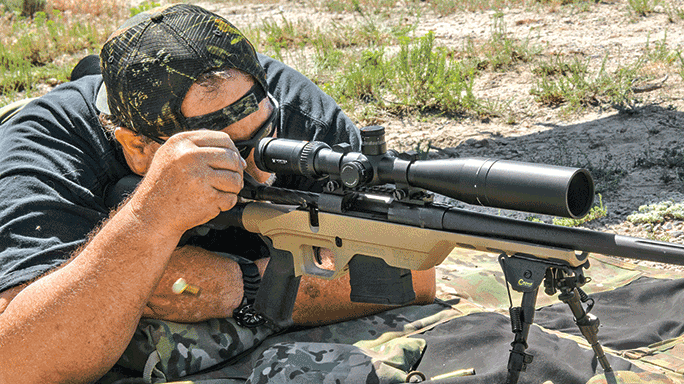 Mossberg MVP-LC Rifle test field