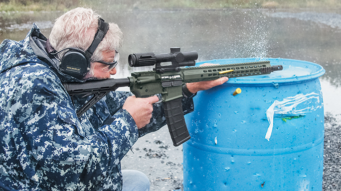 Gun Test Barrett REC7 DI Rifle 5.56mm lead