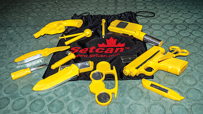 Setcan Pat-Down Props