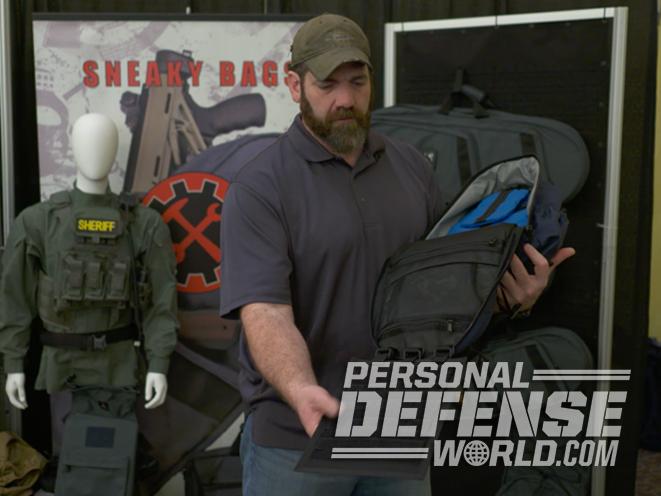 sneaky bags, sentinel pack, sneaky bags sentinel pack, concealed carry bag, concealed carry gun, handguns