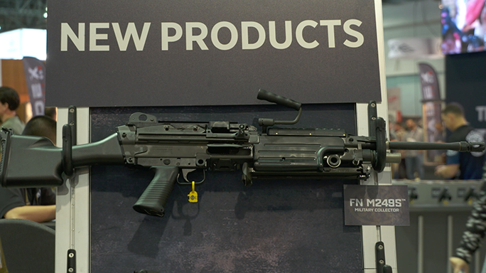 FN America M249S SHOT Show 2016