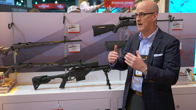 Savage Arms 110 BA Stealth Precision Rifle SHOT Show 2016