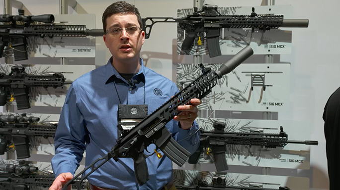 Sig Sauer's 11.5-Inch-Barreled MCX SBR SHOT Show 2016