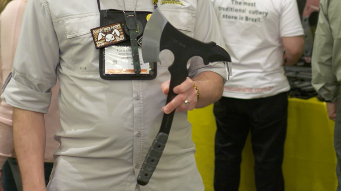 TOPS Knives Vi Ax Fieldcraft Folder SHOT Show 2016