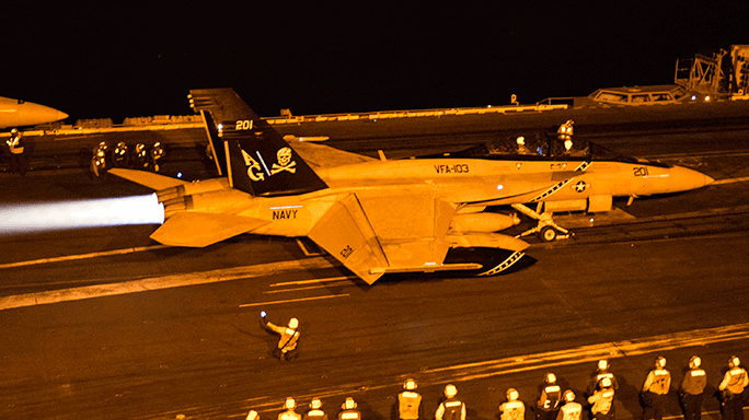F/A-18F Super Hornet USS Harry S. Truman Operation Inherent Resolve