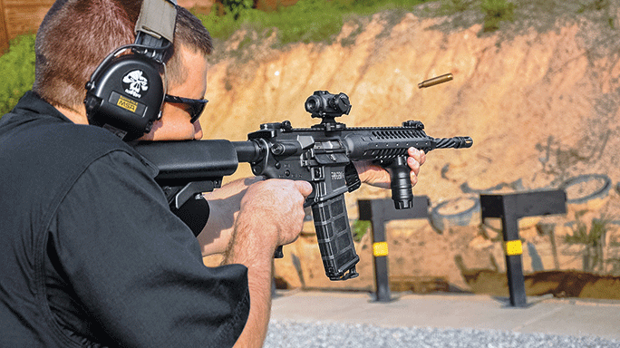 Warrior LWRCI TRICON MK6 Rifle lead