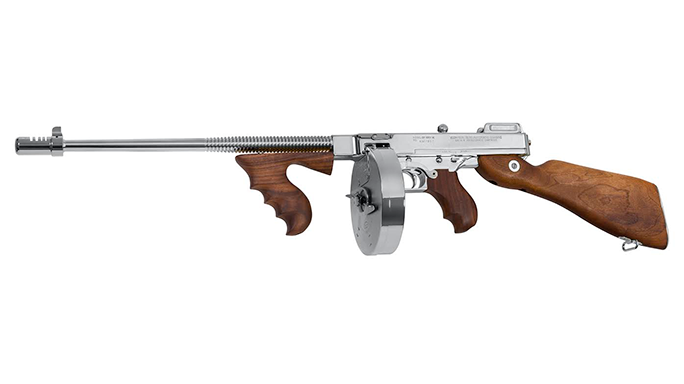 Thompson Chicago Typewriter Tommy Gun chrome