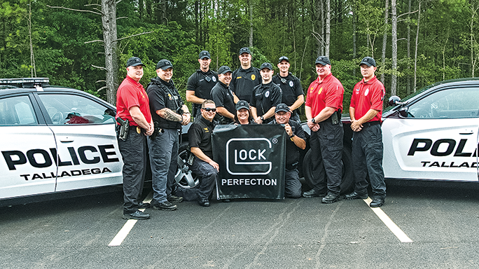 Talladega Police Department Glock lead