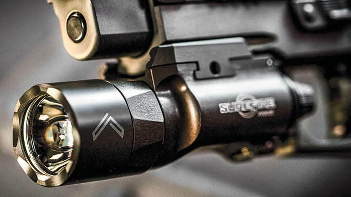 Sig Sauer Legion Series Pistol test flashlight