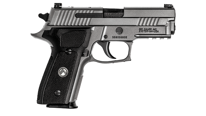 Sig Sauer Legion Series Pistol test right