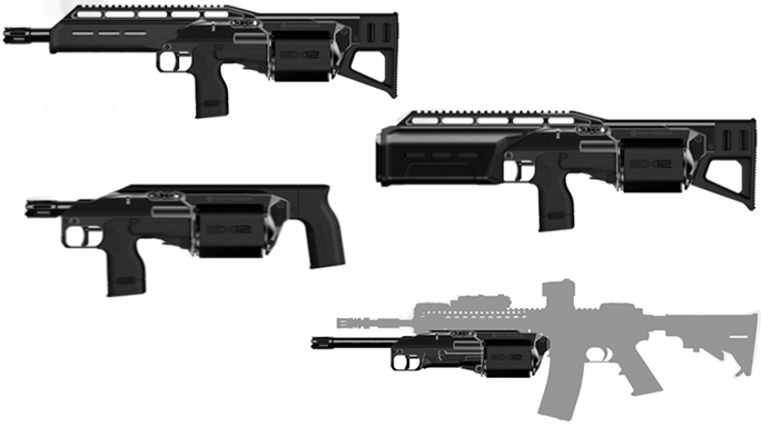 SIX12: Crye Pecision's Next-Gen Cylinder-Fed 12-Gauge Shotgun