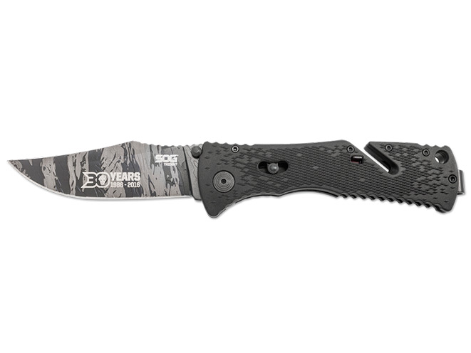 Trident Folding Knife, sog knives, sog knives trident, trident 30th anniversary
