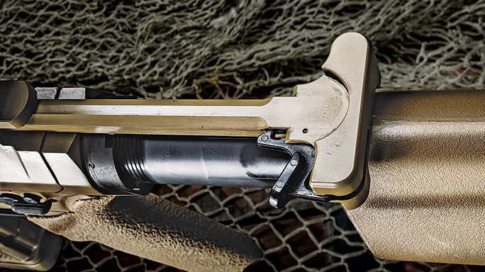 Lewis Machine & Tool LM8MWSLTFDE test charging handle