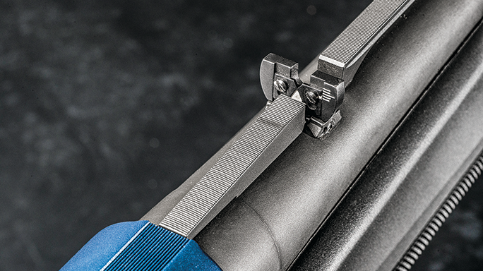 FN America SLP Competition shotgun rear sight