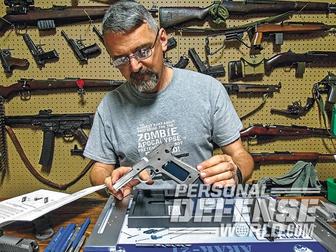 1911, 1911s, 1911 pistol, 1911 pistols, 1911 builders, 1911 builders instructions, 1911 frame, handgun