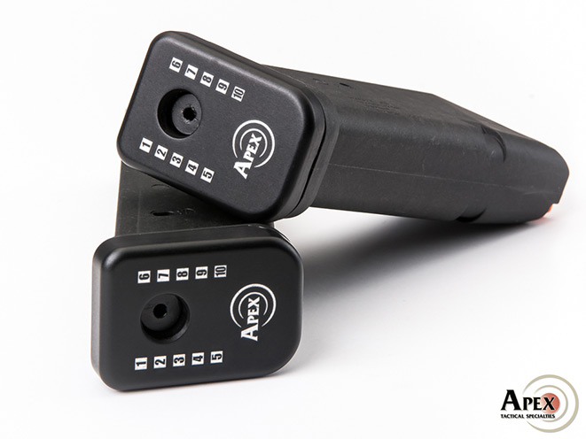 apex, apex j-plate, apex j-plate base pad, magpul, magpul gl9, magpul gl9 pmag, apex tactical specialties