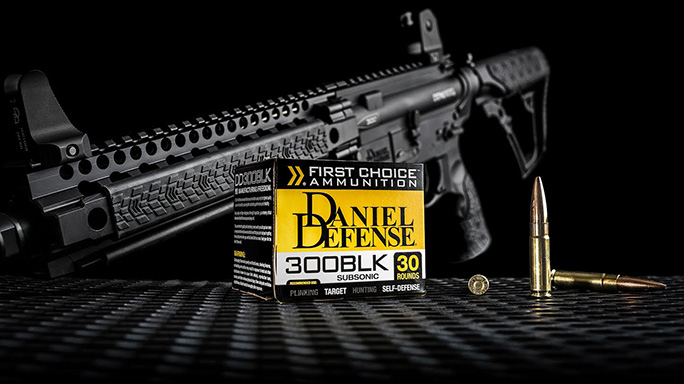 Daniel Defense First Choice 300 AAC Blackout ammo lead