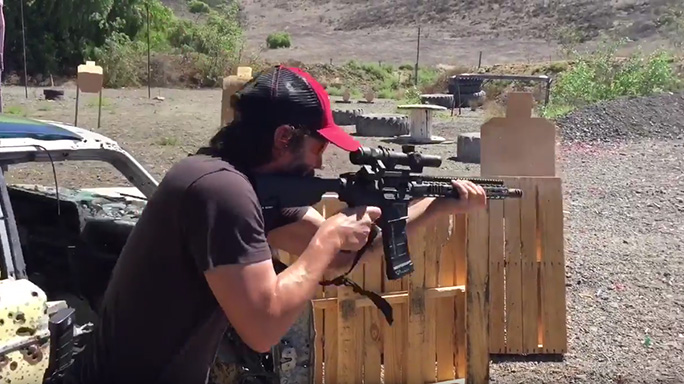 Keanu Reeves John Wick 2 shooting