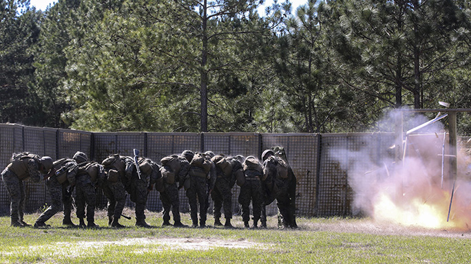 Camp Lejeune Combat Engineer Marines Best Sapper Squad
