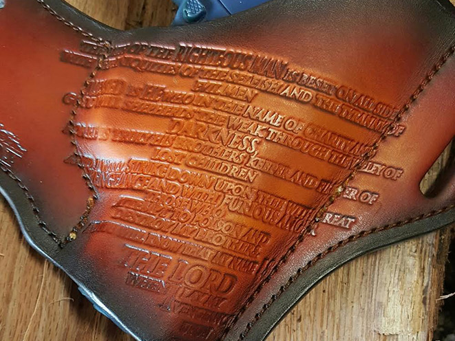 savoy leather, savoy leather path of the righteous holster, path of the righteous holster