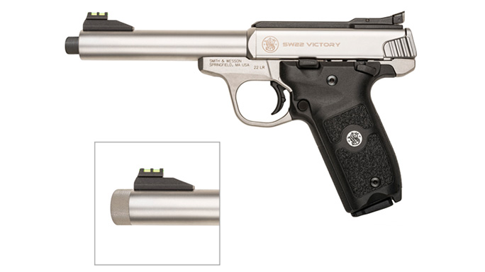 Smith & Wesson SW22 Victory threaded