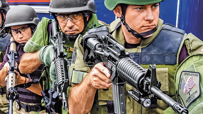 Cramerton Police Department rifle