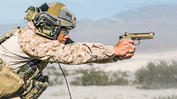 Beretta M9A3 9mm pistol tactical field