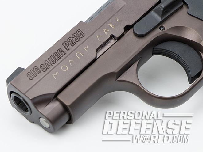 sig sauer, sig sauer p238 spartan, p238 spartan, p238 spartan muzzle