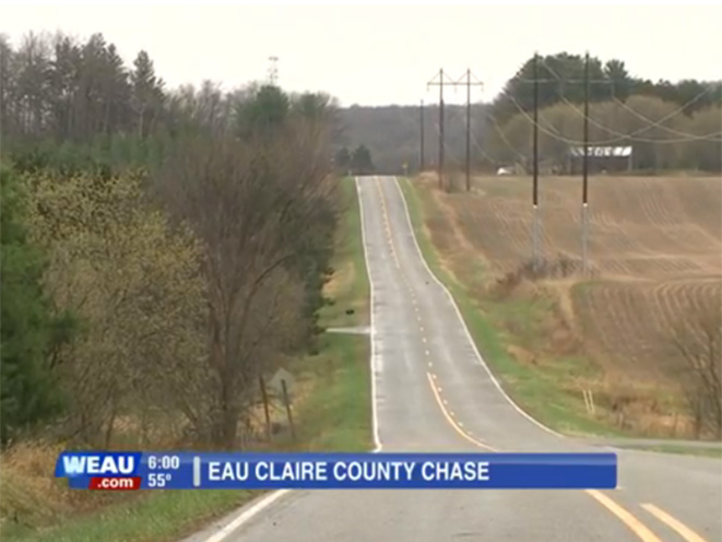 gunpoint, wisconsin, wisconsin police chase