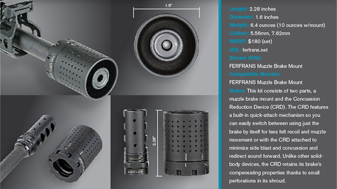 Muzzle Blast FERFRANS CQB Modular Muzzle Brake System