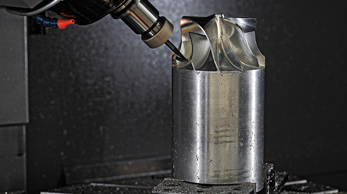 Firearms Advanced Materials turbine wheel