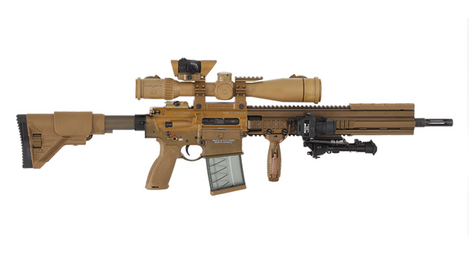 Heckler & Koch G28 precision rifle US Army