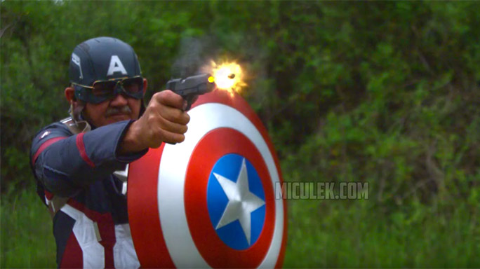Captain America Shield Jerry Miculek