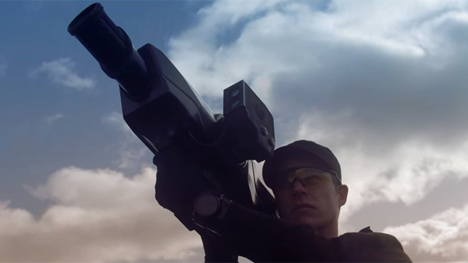 SkyWall100 Net Drone