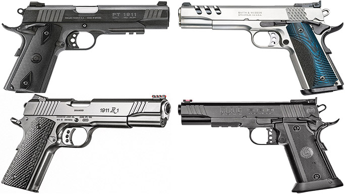 Best 1911 Pistols Competition Shooting